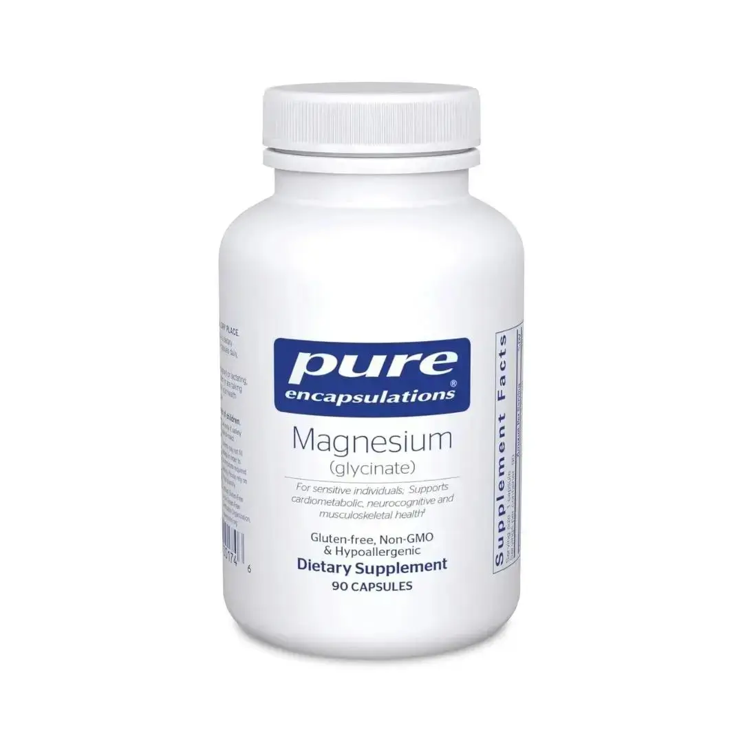 Pure Encapsulations Magnesium Glycinate – 90 Capsules | Muscle Support Magnesium Supplement