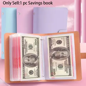 100 Days Savings Challenge Kit, Simple & Fun Way to Save Money, Budget Planner, Budget Financial Planner, Finance Checklist Organizer, Savings Tracker Organizer, Monthly Budget Planner, Bill Planner, Waterproof Wallet, Office Desk Accessories