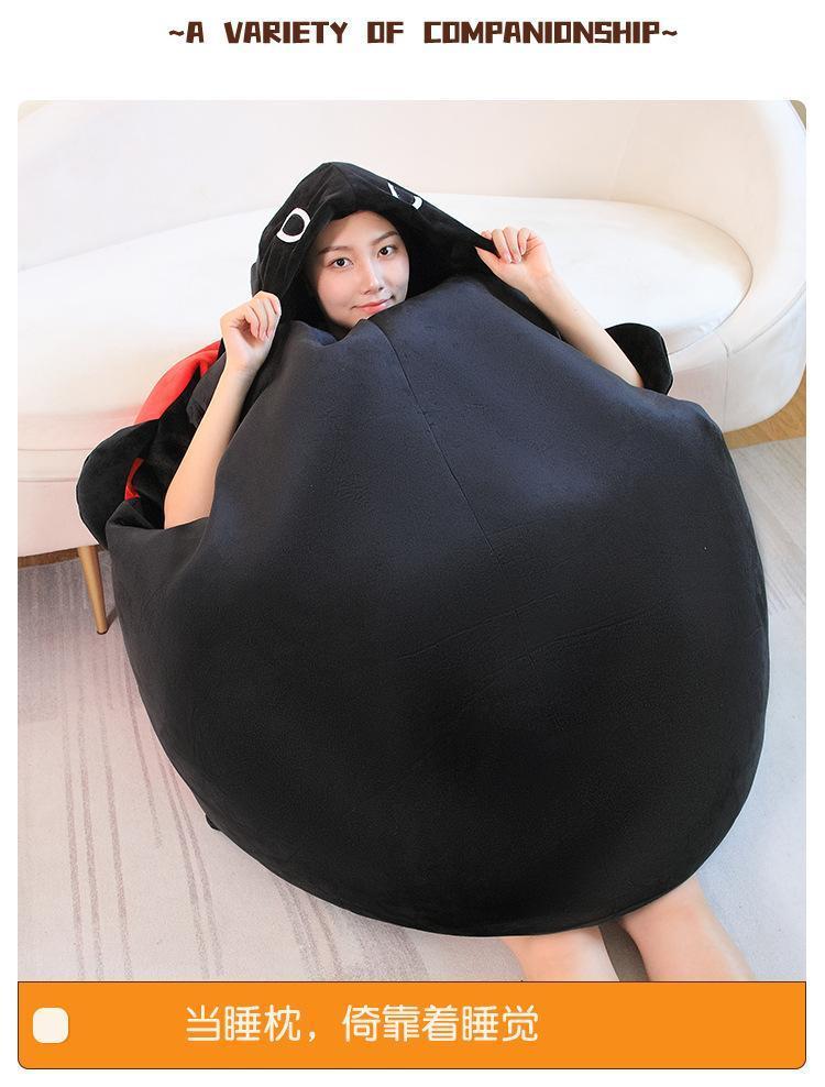 Ladybug Pillow Wearable Plush Big Bug Giant Wearable Ladybug Pillow Funny Animal Costume Dress Up for Kids Bug Pillow Gift Toy