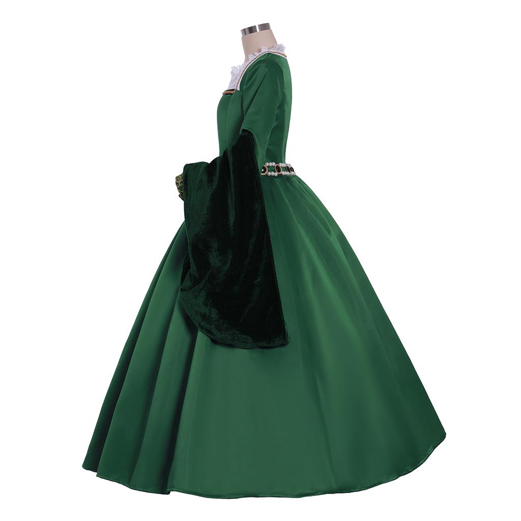 green tudor dress Renaissance Court Tudor dress costume with 7 pieces by MattiOnline on Etsy  CUSTOM main image 1