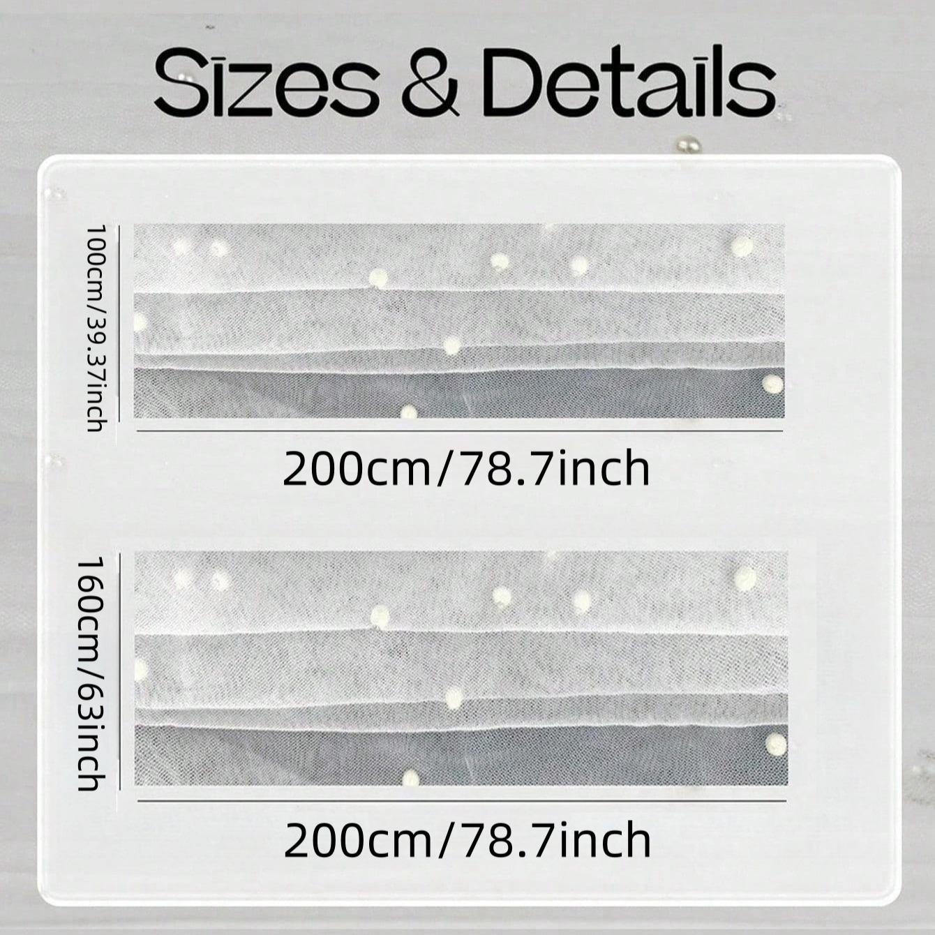 1pcs Pearl Decor Tablecloth, Wedding Pearl Sheer Tablecloth, Party Decoration, Chair Streamers, Event Backdrop, Bridal Shower Decor, Wedding Table Runner