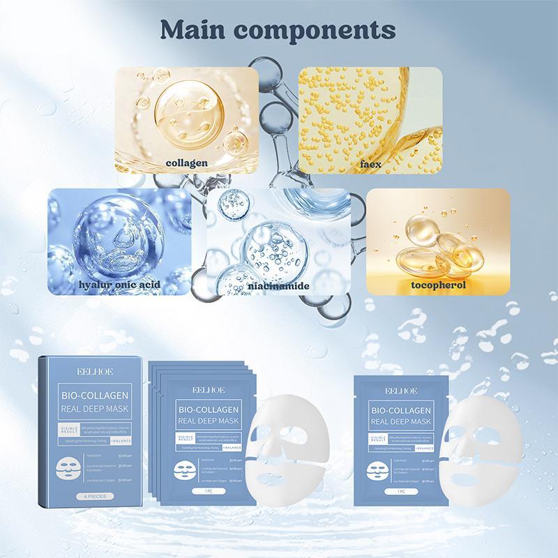 Collagen Face Mask, Collagen Film Mask, Hydrating Face Mask, Nourishing Moisturizing Face for Women, Girl Skin Care Products