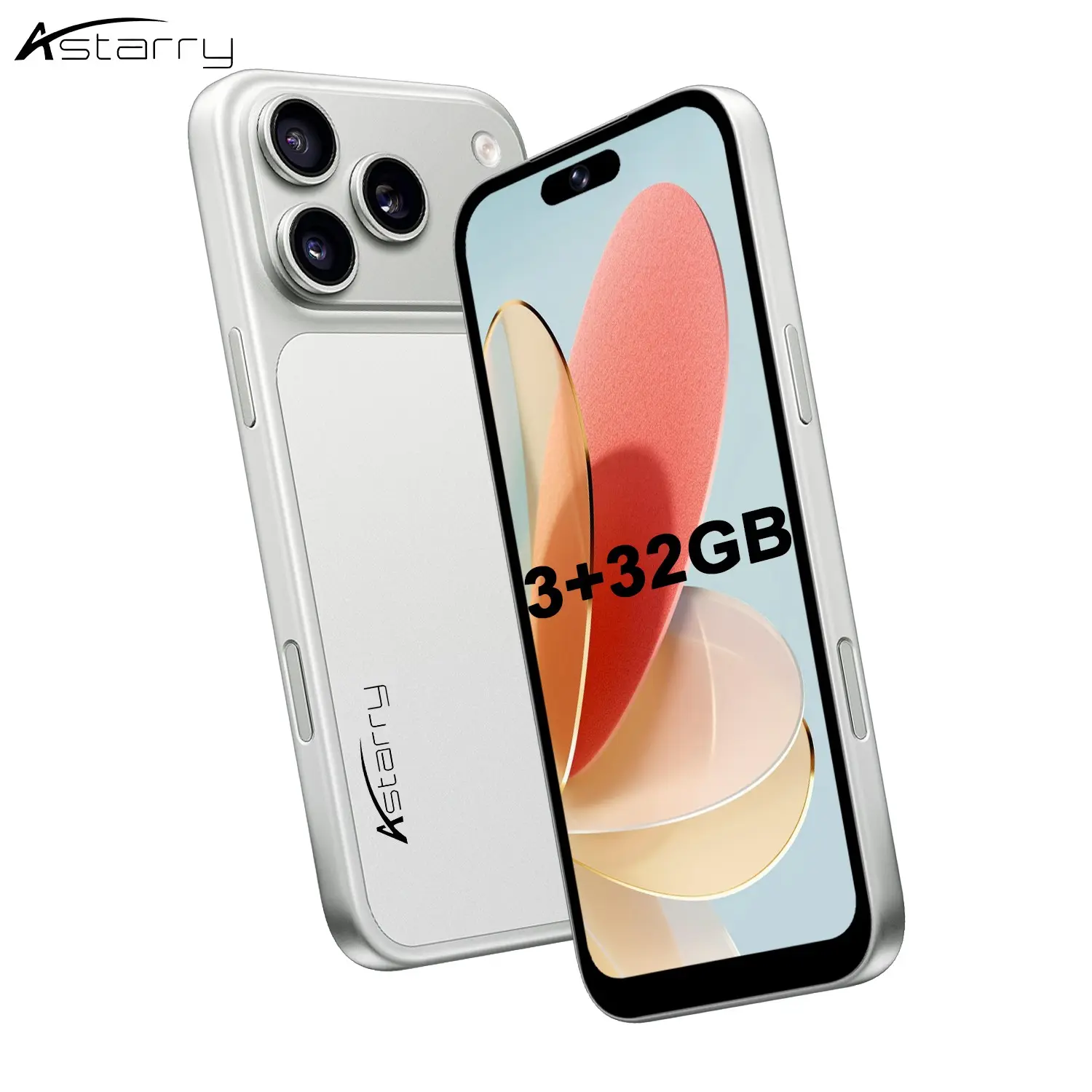 Astarry -17 Pro Max 4g Phone, Mtk6762 Processor, 3+32GB RAM, Android 12, 6.75 Inch Screen, Dual Camera, 4100mah Battery, Student Elderly Backup Phone