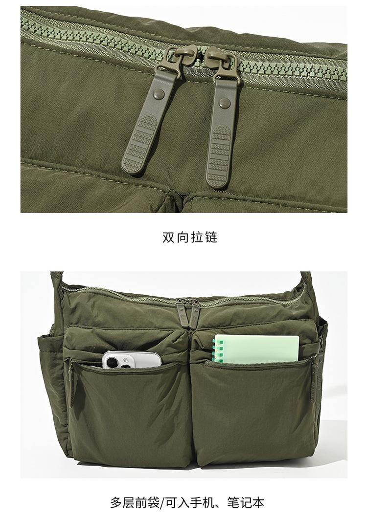 Casual Multi-pocket Messenger Bags for Women Fashion Nylon Shoulder Bag Ladies Large Handbags Female Travel Shopping Tote Purse