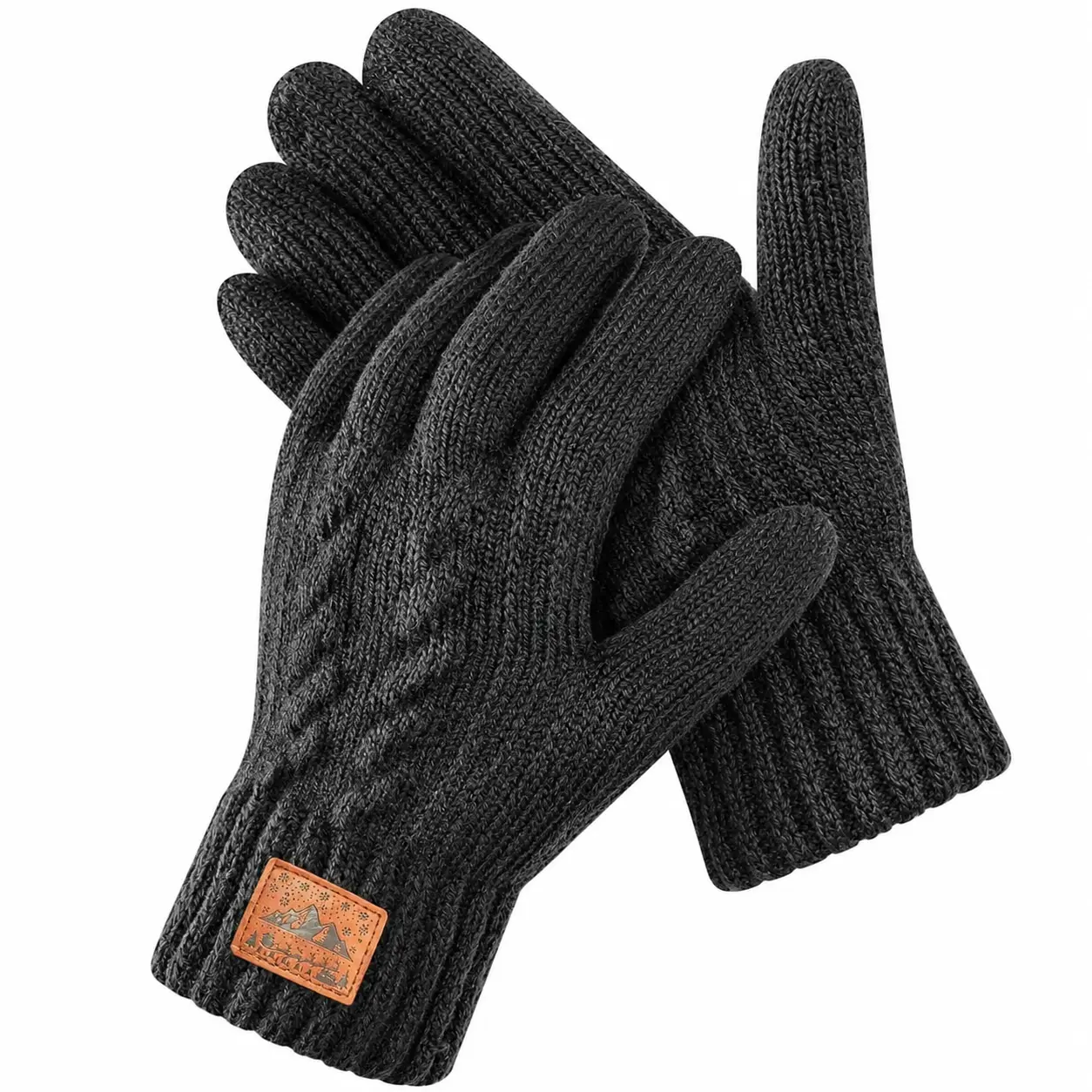 Premium Merino Wool Blend Thermal Gloves for Men and Women — Soft Fleece-Lined, Touchscreen-Compatible, Wind-Resistant Winter Handwear for Outdoor Activities, Commuting, and Everyday Cold-Weather Use
