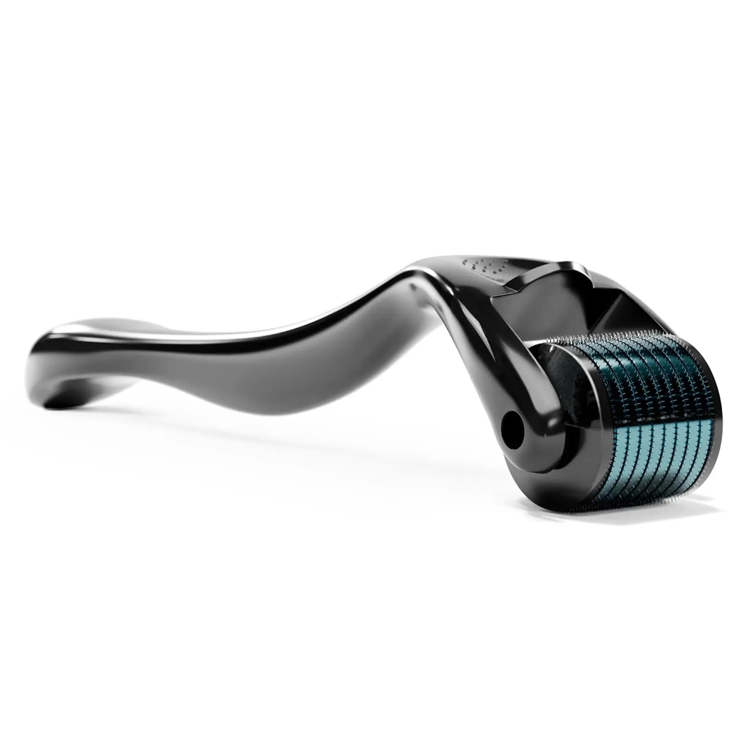 Derma Roller for Men & Women - Beauty Tool,0.25mm,Titanium, Personal Versatile Cosmetic Beauty Tool(Black Blue)