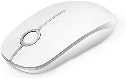 Bluetooth Mouse for MacBook/Laptop/Notebook/pc/iPad/Chromebook, Wireless Mouse forMacBook air/Pro (White)
