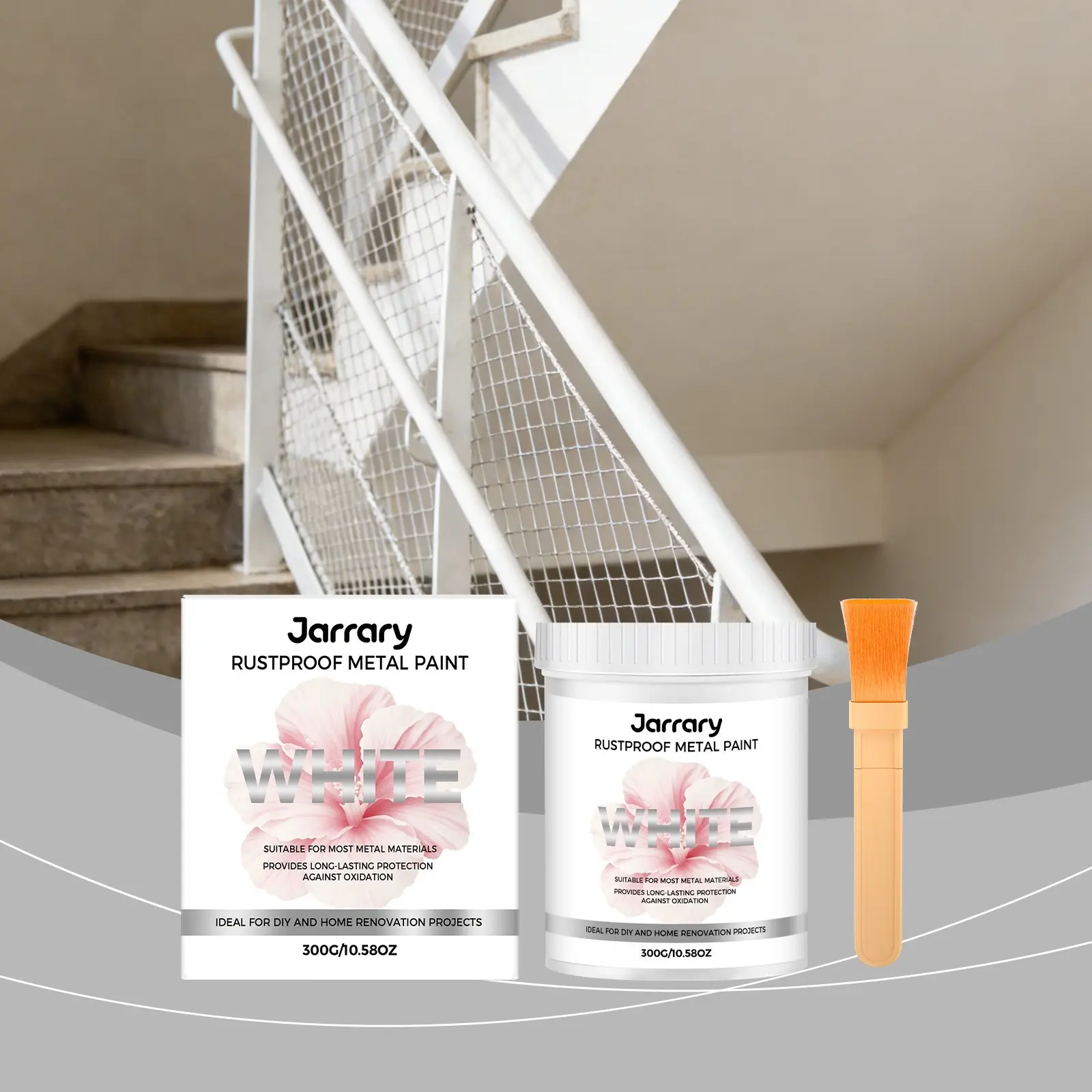 Anti-Rust Metal Paint, Bright Finish Rust Renovation, Multi-Purpose Daily Protection, Metal Care and Maintenance, Durable Coating Solution, Rust Prevention Paint