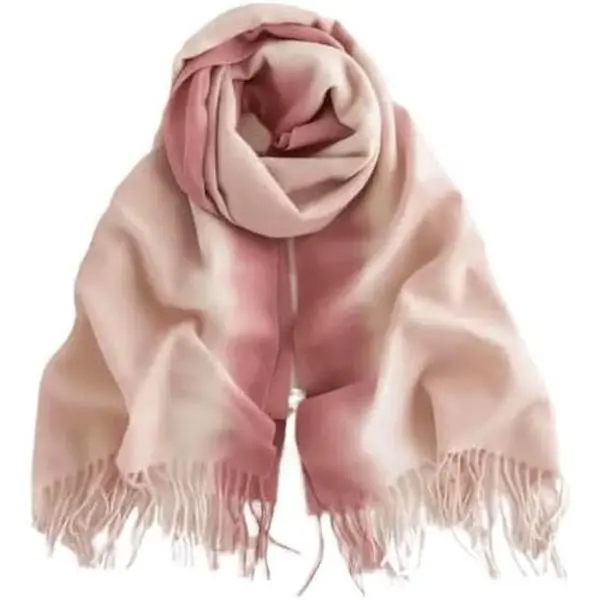 Women's Large Long Leopard-Print-Fringe Blanket-Scarf   Soft Warm Scarf Wrap Shawl Ladies Gifts 71”*28