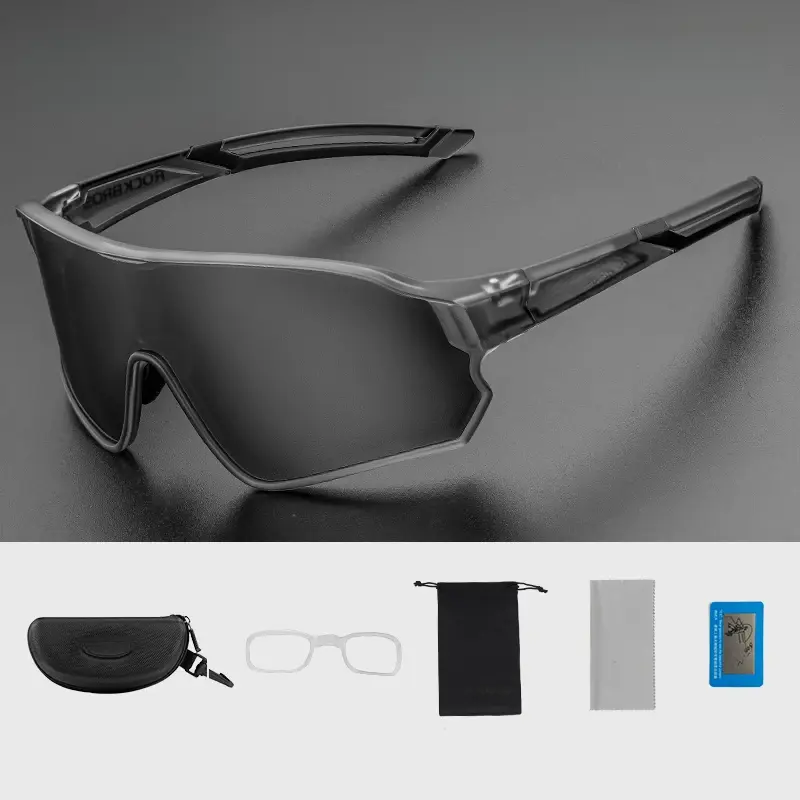 Polarized UV400 Sports Sunglasses For Men Women Cycling Hiking Golf Outdoor All Day Comfort Lightweight Anti-Glare