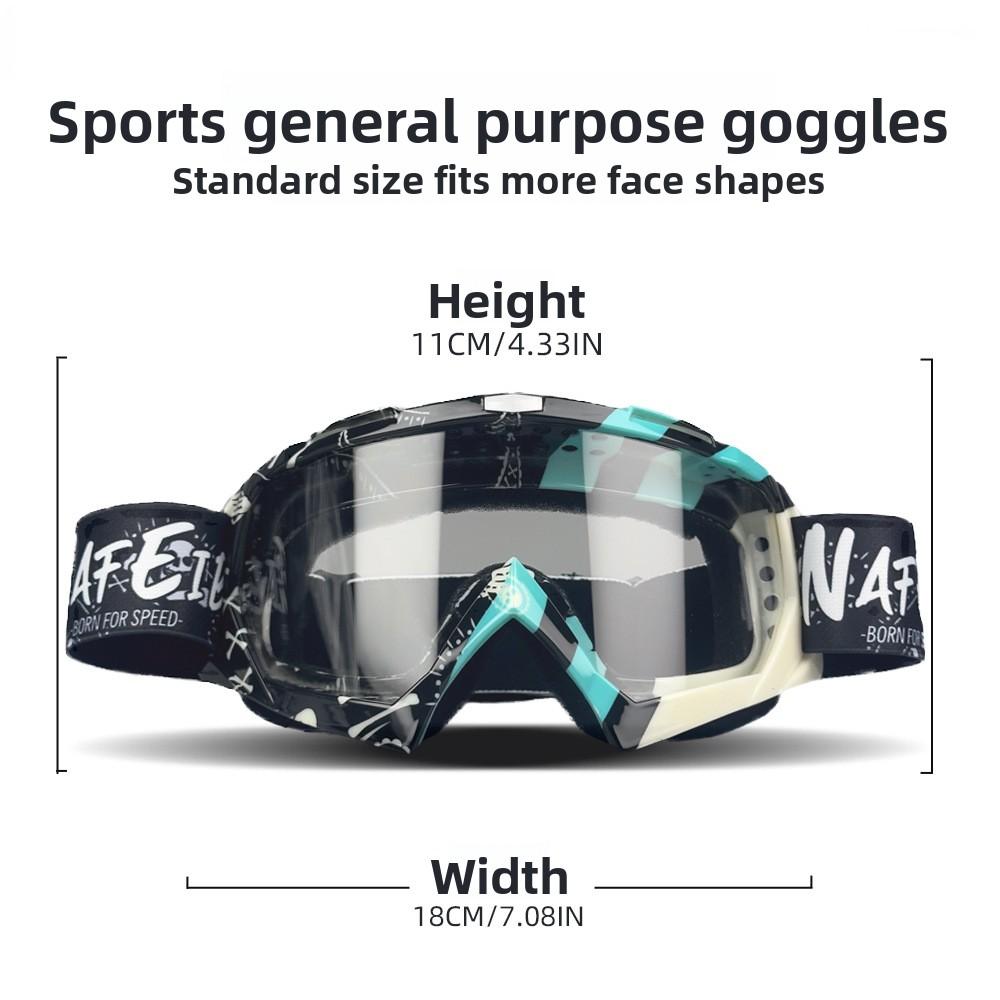 Ski goggles, UV400 protective eyewear, outdoor adult mountaineering glasses, cycling mountain bike motorcycle windproof sunglasses
