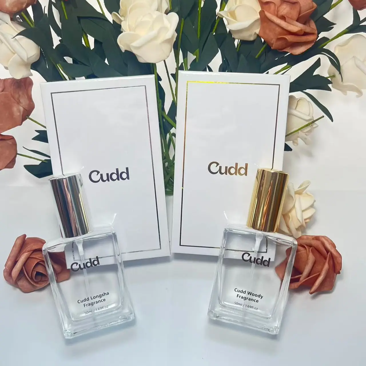 Cudd Unisex Perfume 2-Piece Set, Long Lasting Eau De Toilette, Gift Kit for Men and Women, Perfect Fragrance Choice, Perfume Sets