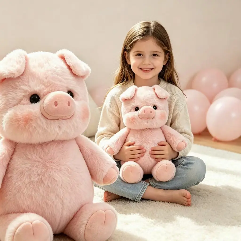Cute Wild Boar Plush Toy, Adorable Doll, Perfect Birthday Gift for Girlfriend, Soft and Cozy Companion, Stuffed Animal Gifts
