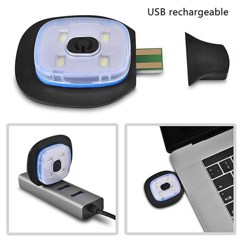 Bluetooth Beanie with Light, Unisex USB Rechargeable  LED Flashlight Hat with Cordless Headphones, Unique Christmas Birthday Gifts for Men Husband Teen Warm