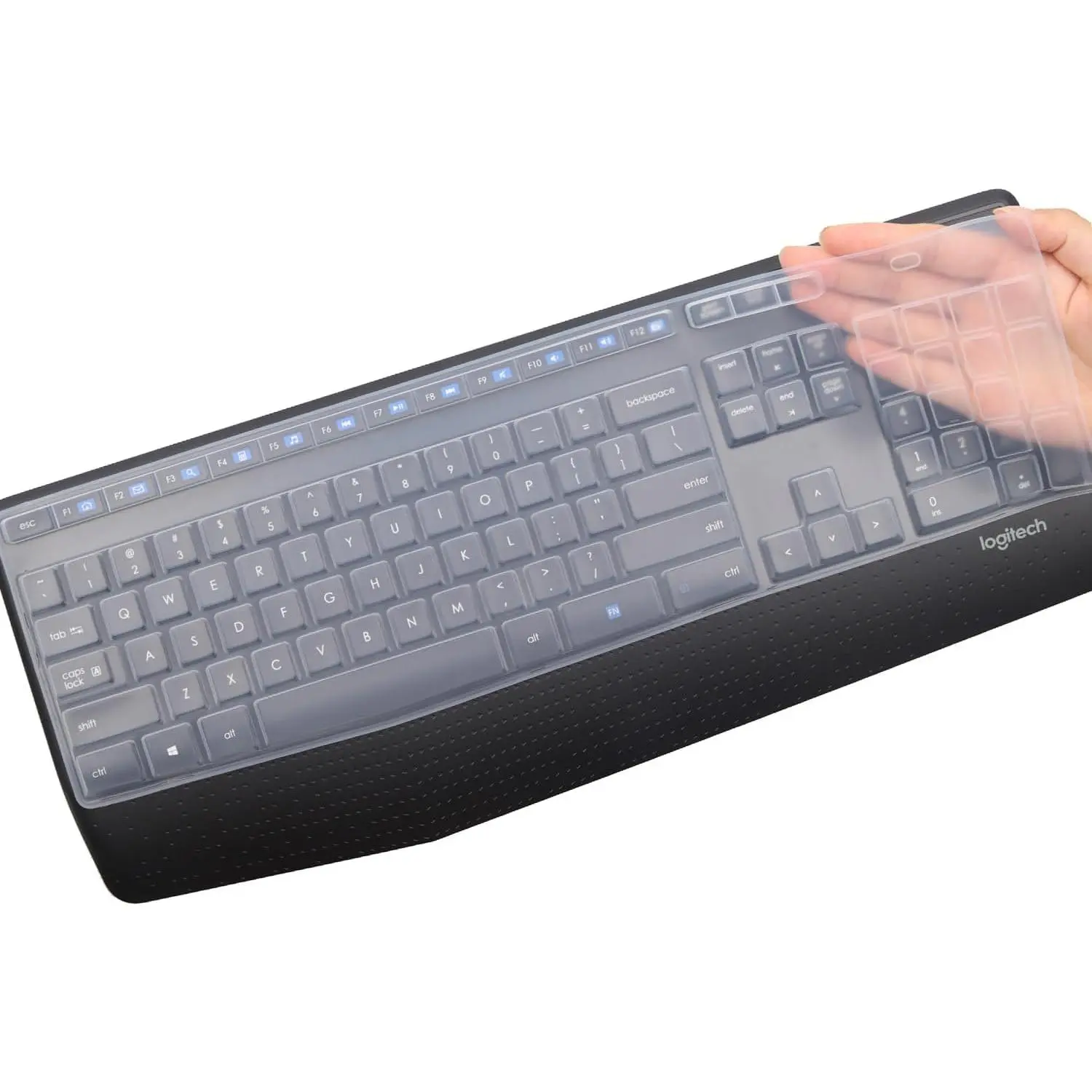 Keyboard Cover for  MK345  Combo Full-Sized Keyboard, Clear , ,
