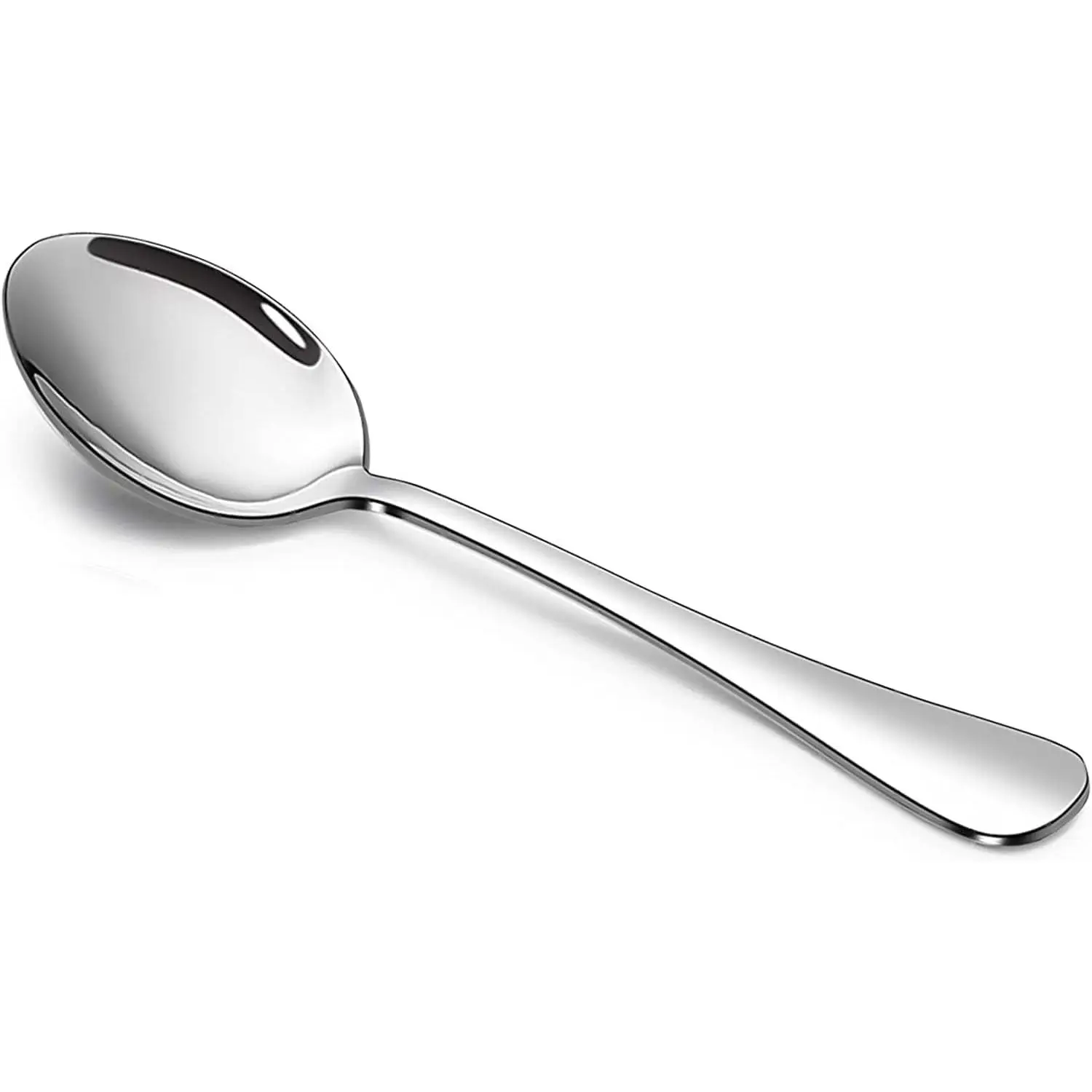 Stainless Steel Teaspoon Set,12 Piece 6.7" Spoons Silverware,Dessert Spoons,Mirror Finish & Dishwasher Safe