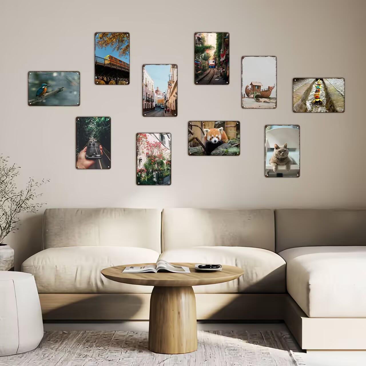 But Papa Is My Favorite Metal Tin Sign Inspirational Quotes Sign For Home Office Bedroom Accessories Garage Bar Pub Cafe Shop Car Wall Art Decor Sign 12X8 Inch