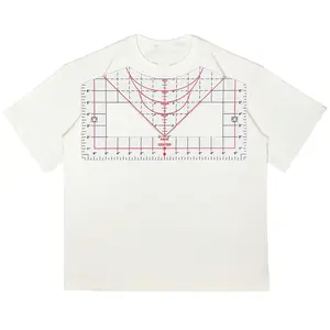 Tshirt Ruler Guide for Vinyl Alignment, Shirt Measurement Tool for Heat Press Htv Transparent PVC T Shirt Alignment Tool for Center Design and Craft Sewing
