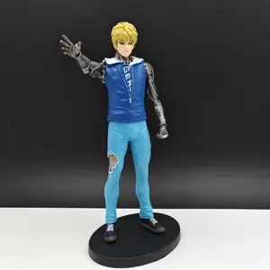 New One Punch Man Character Genos Handmade Model, Desktop Computer Accessories, Collectible Figure, Perfect Gift for Fans