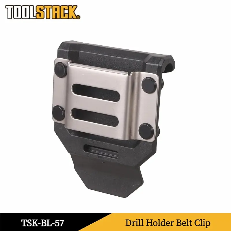 Toolstack Multi-Function Drill Hook, Durable Belt Clip, Lightweight Storage for Cordless Drills, Tape Measure, DIY Tool Rack, Tool Storage Organizer, Tool Holders