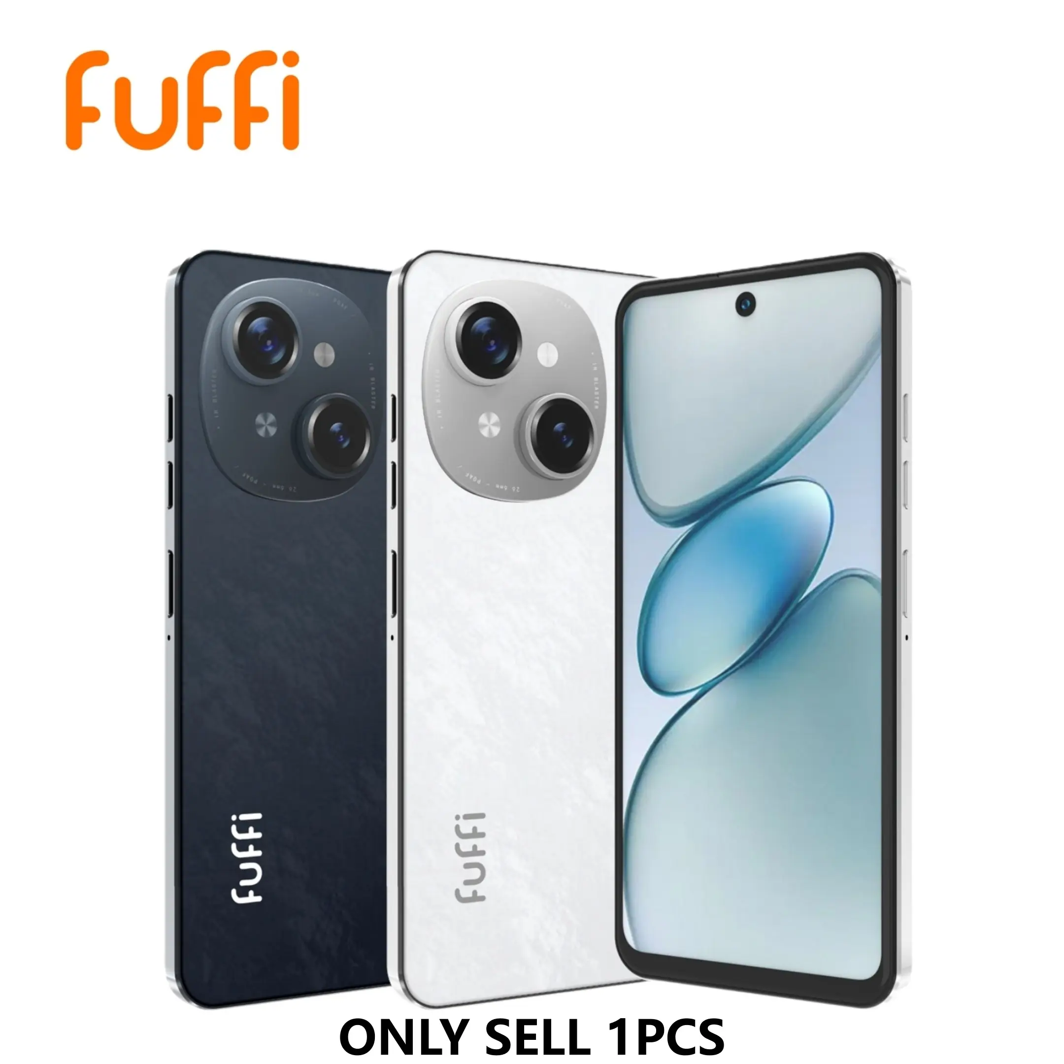 FUFFI fashionable smart phone, global 4G network, 6.56-inch high-definition screen, 3GB RAM, 32GB ROM, quad-core processor, dual SIM dual standby, 3100 mAh battery, Android 10 system phone