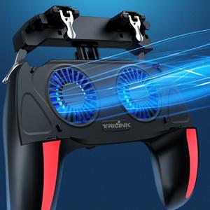 SUNDAY MIRTH GOITHCA Mobile Game Controller with 4000mAh Power Bank & Cooling Fan, L1R1 Triggers Joystick for PUBG/Call of Duty/Fortnite, Gaming Grip Gamepad for 4.7-7" Android iOS Phone