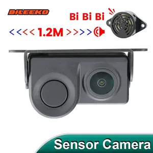 Car Parking Assistance Kit, Radar Camera Combo, Sound Alarm, Universal and User-Friendly, Ideal for Safe and Convenient Parking