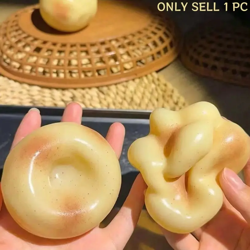 Potato Squishy Malleable Soft Squeezeball, Sticky Stress Relief Toy, Decompression Squeeze Balls, Portable Travel Gift, Cute Adorable, Ideal for Holidays, Birthdays, Easter, Halloween