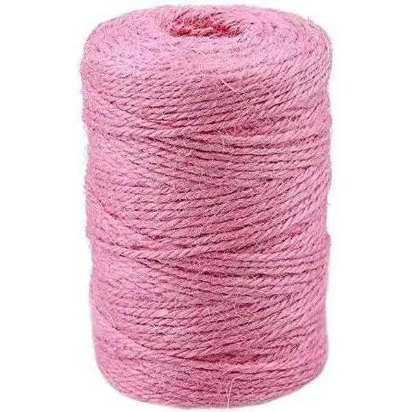 Jute Twine -  & , 328 , 2mm, 3-Ply  for  Wrapping,DIY Projects & Climbing