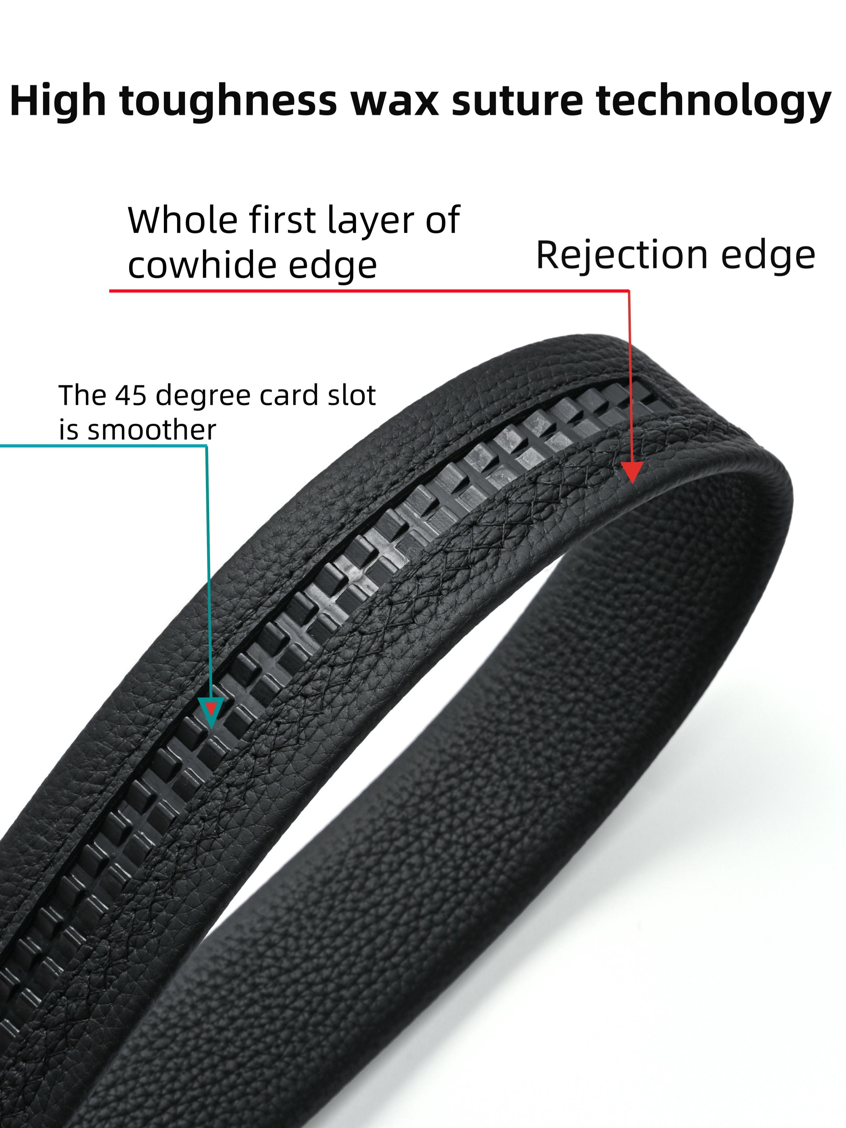Men's Business Fashion Belt, Automatic Buckle Belt, Casual Waistband for Jeans Trousers, Fashion Belt for Party, Daily Clothing Decor, Trendy All-match & Exquisite Belt for Gift