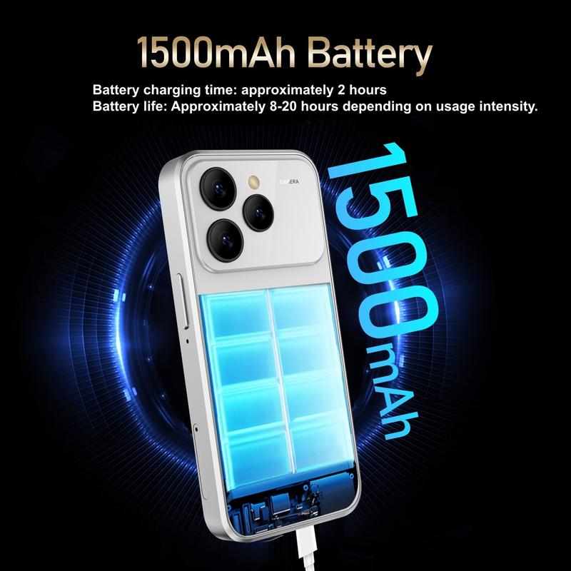 FUFFI Mini M17 Pro Smartphone, 3.75‑inch Screen, 2+16GB Storage, 3G Network, Dual SIM Android 8.1 Touchscreen Phone, New Model