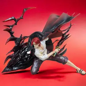 Iu Hair Figure Four Emperors Shanks Pose Special Effects Scene Model Collectible PVC Figure, Unisex Decorative Display Piece