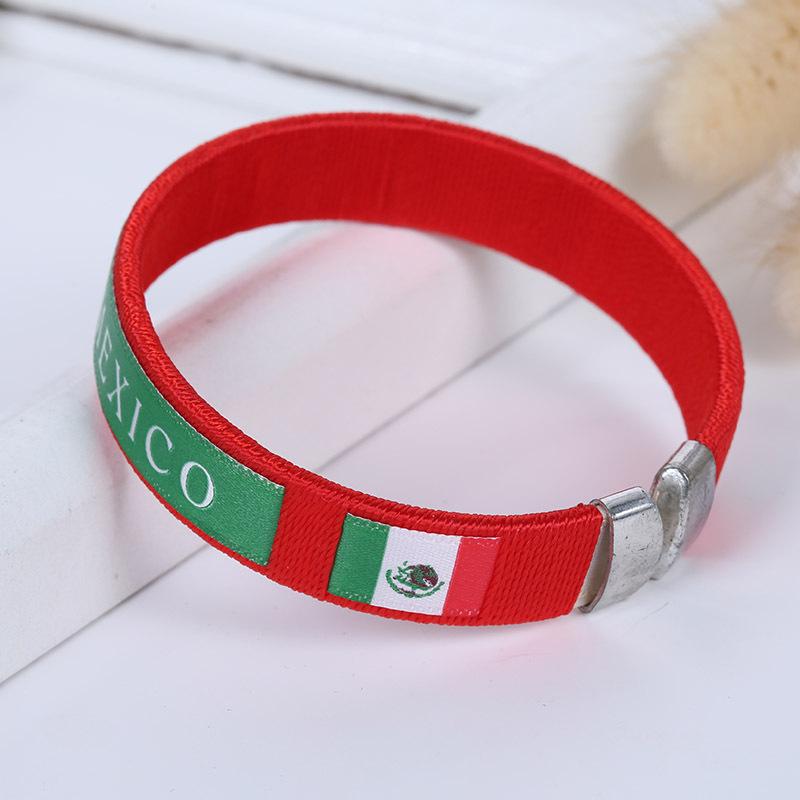 2026 USA-Canada-Mexico World Cup Football Phone Lanyard, Long Mexican ID Card Nylon Lanyard