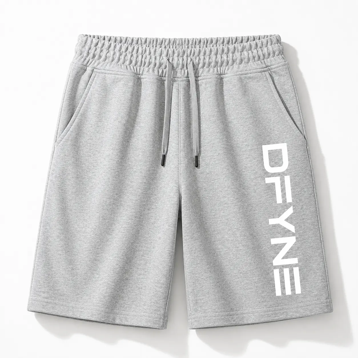 DFYNE Men’s Summer Athletic Shorts, Loose Fit 5" Casual Workout Shorts, Letter Print Lightweight Running Gym Training Shorts