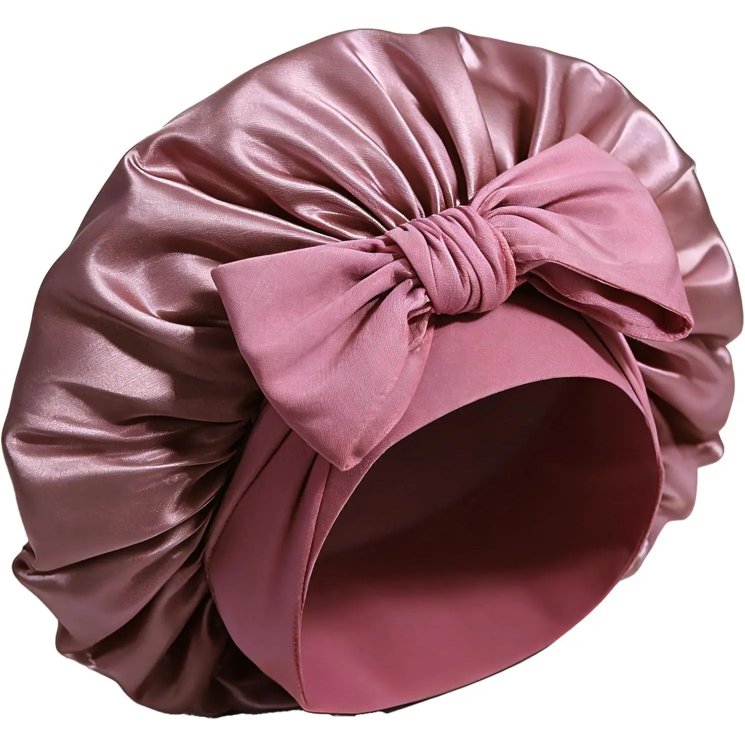 Adjustable Satin Bonnet Silk Hair Bonnet for Sleeping Bonnets for Women Hats Curly  Hair  Frizz