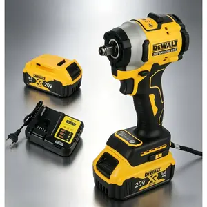 DeWALT DCF850, 20V MAX ATOMIC Brushless Compact Impact Driver, High Torque Cordless Screwdriver, LED Work Light, Professional Heavy Duty Power Tool for Construction, Automotive Repair & Woodworking battery charger