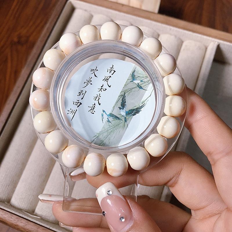 New Chinese-style ceramic bracelet for women: A unique, versatile and high-end ceramic bracelet accessory for summer