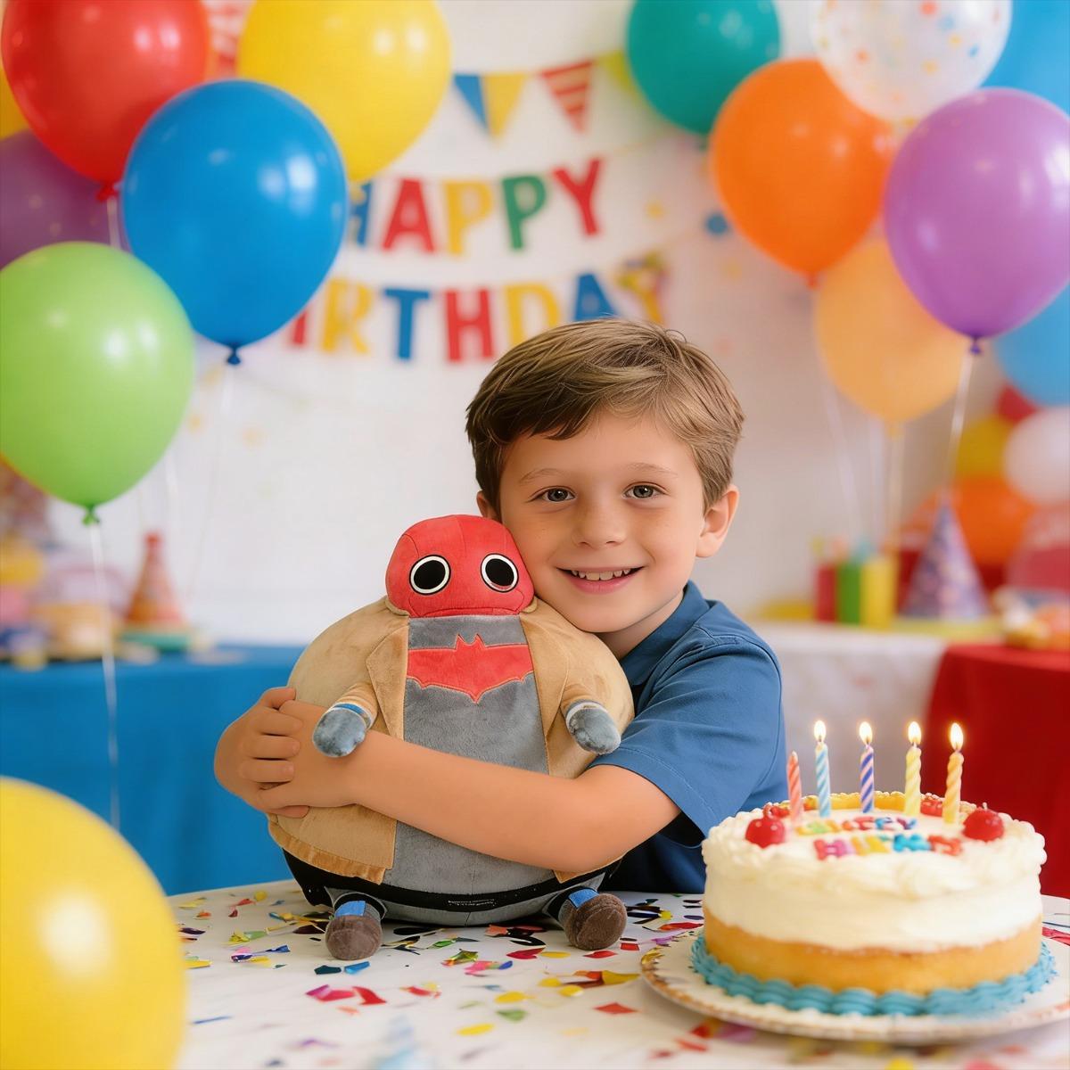 Fat Jason Todd Plush Toy – Super Squishy Stress Relief Gifts for Adults and Kids, Anxiety Relief Fidget Toy, Soft Squishies for Fans, Kawaii Desk Decor