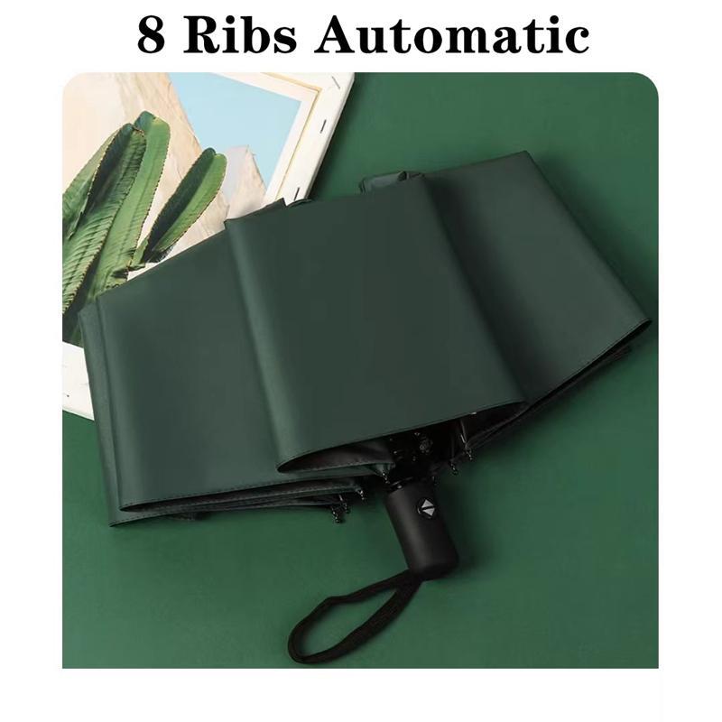 Automatic Open & Close Umbrella, Portable Foldable Umbrella, Windproof Rain Umbrella for Men & Women, Automatic Folding Umbrella, Wind Resistant Umbrella, Lightweight Waterproof Umbrella
