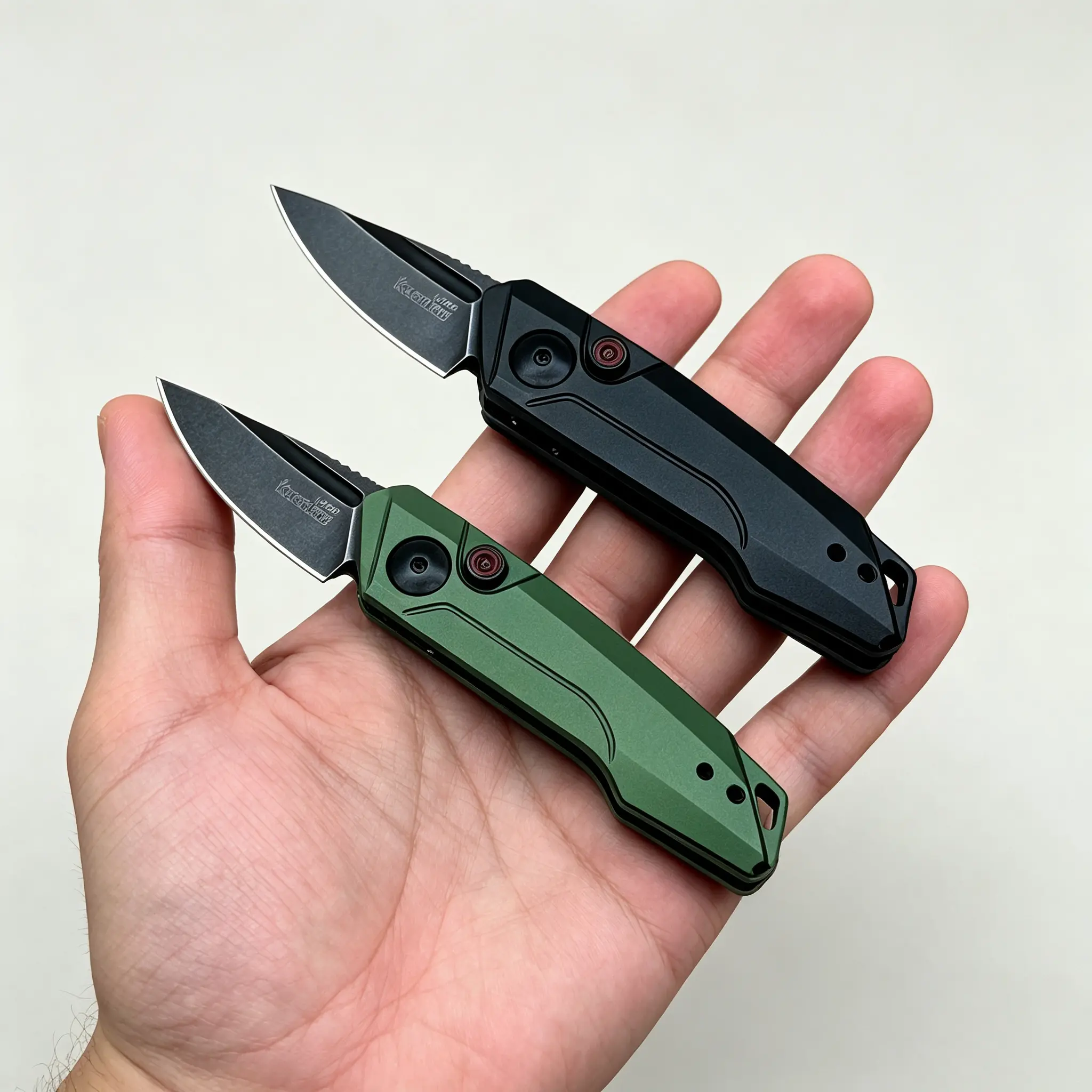 Collector's Folding Pocket Knives, Limited Edition EDC with 3.4" Sandvik 14C28N Steel Stonewashed Blade, Aircraft Aluminum Handle with Liner Lock and Reversible Clip, Edc Knives