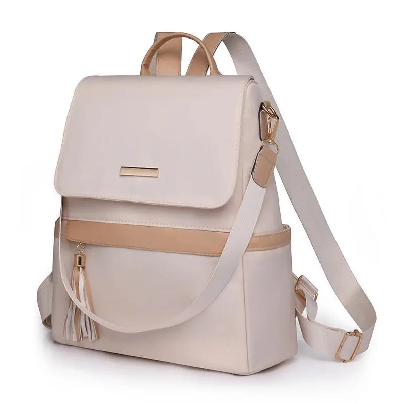 1 anti-theft medium-sized classic backpack with black minimalist adjustable shoulder straps, perfect for outdoor, travel, and ba