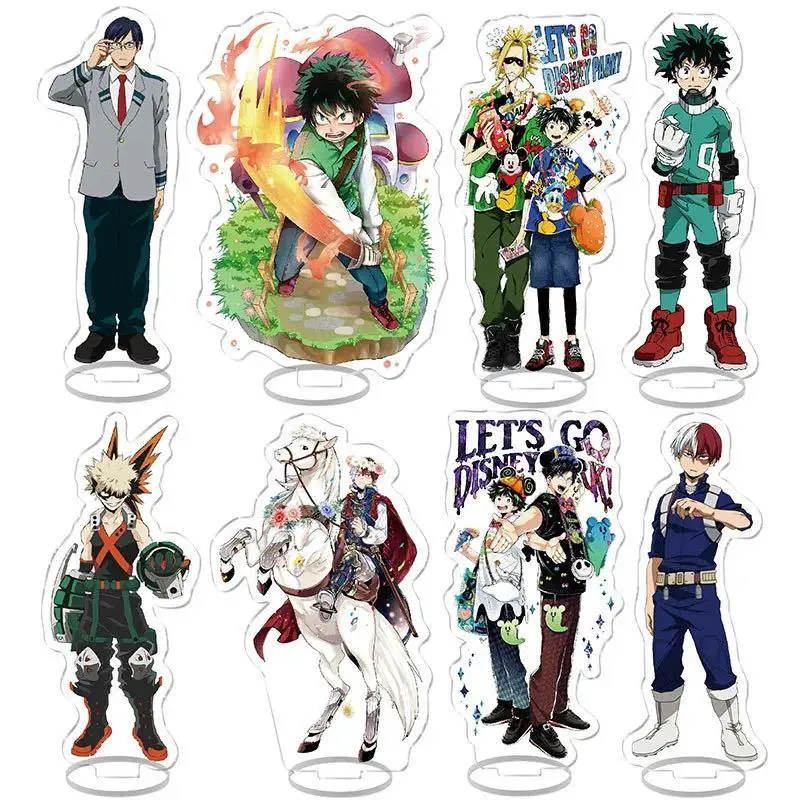 MHA ‌My Hero Academia‌ Anime Keychain Students Fan Gift Bag Charms Key Chain Pendant Exemplary Ornaments Animation Products