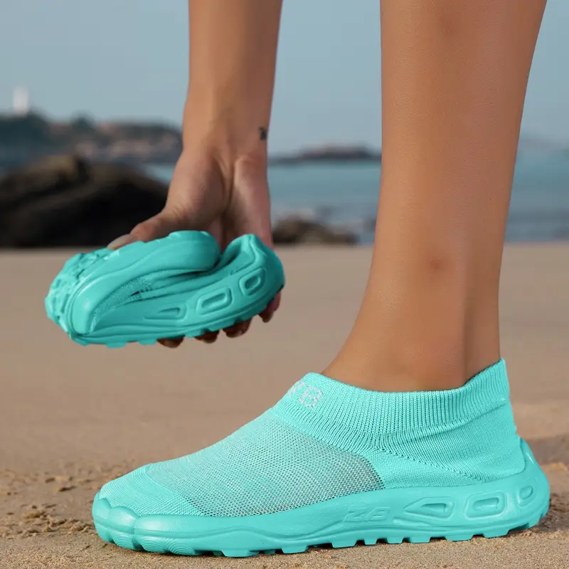 Zvb Women's Casual Shoes, Hiking Yoga Driving Shoes, Wide Toe Design, Elastic Textile Upper, Eva Sole, Comfortable Lightweight, All Seasons, Lightweight Hiking Footwear, Lightweight Outdoor Shoes