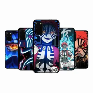 Customized Soft Silicon Demon Slayer Akaza Phone Case for Samsung S26, S25, S24, S23, S22, S21, A14, A15, A16, A35, FE, Ultra, Plus, 5G Fundas