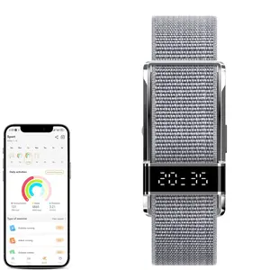 Men’s Fitness Tracker, Smart Bracelet for Women & Men,Heart Rate, and Sleep Tracking, Activity Tracker,Adjustable Strap,IP68 Waterproof, 145Mah Battery ,Ultra-weight Wearable,Free APP, Compatible for Android and IOS Phones