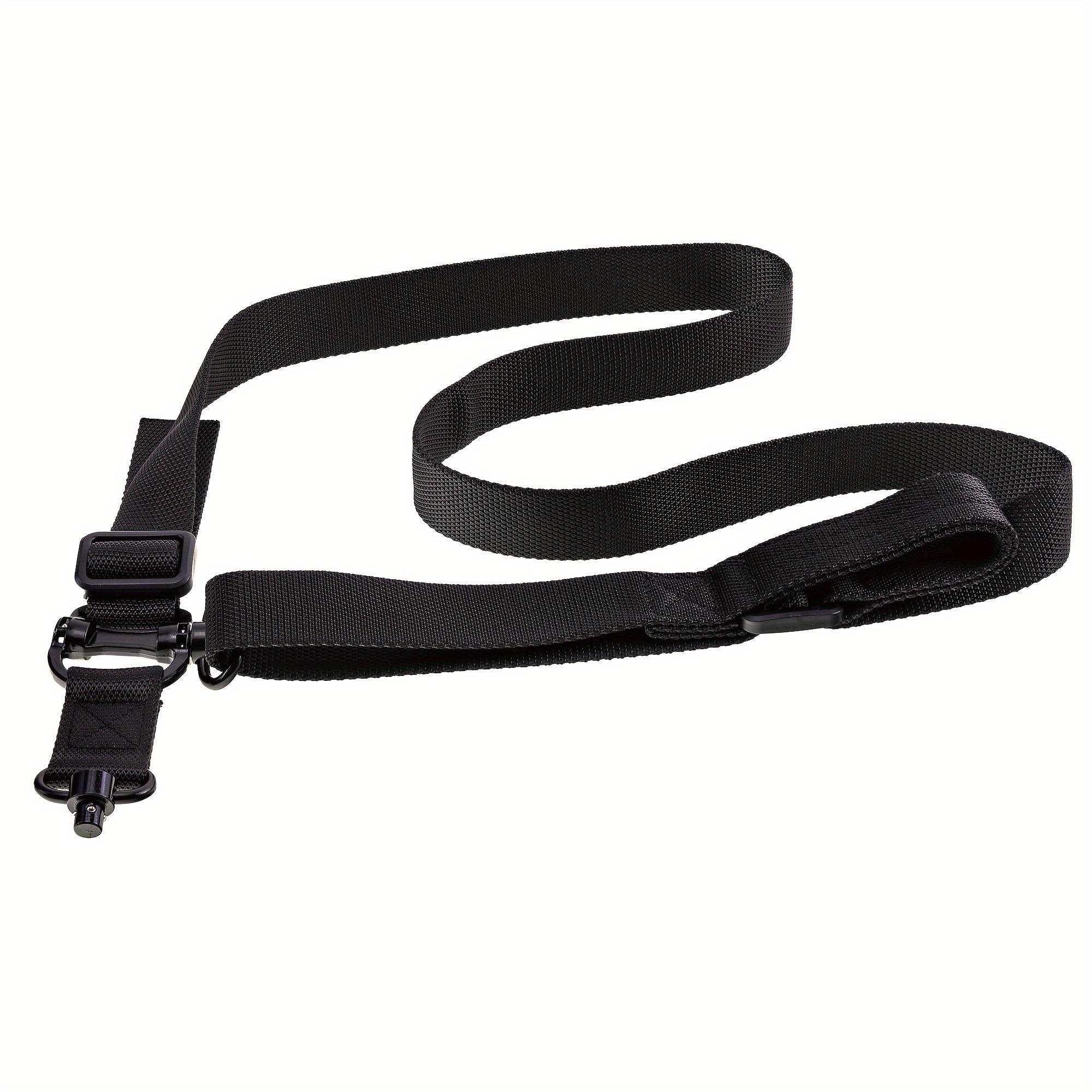 Heavy-Duty Utility Sling Strap, Adjustable 2-Point Nylon Sling with Quick-Release Buckles for Outdoor Camping, Hiking & Field Work