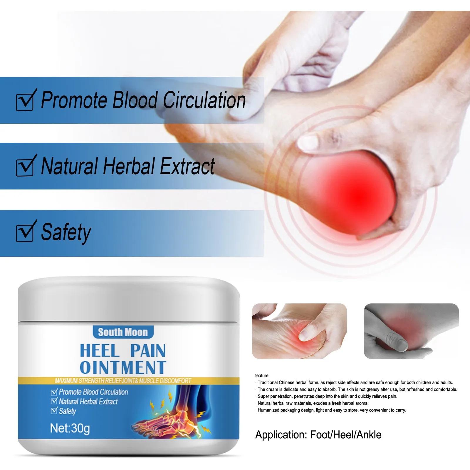 South Moon Heel Pain Cream Toe Heel Plantar Bone Spur Pain Cream Tendon Sheath Pain Massage Cream Healthcare Therapeutic  lotion day nail treatment ginger nail Natural Therapy fingernail care dead skin nail fungus treatment Wellness Alternative