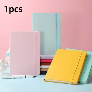 A5 Business Notebook for Men and Women, Plain Horizontal Lines, High-Profile Portable Memo Book, Ideal for Travel/business/home Office