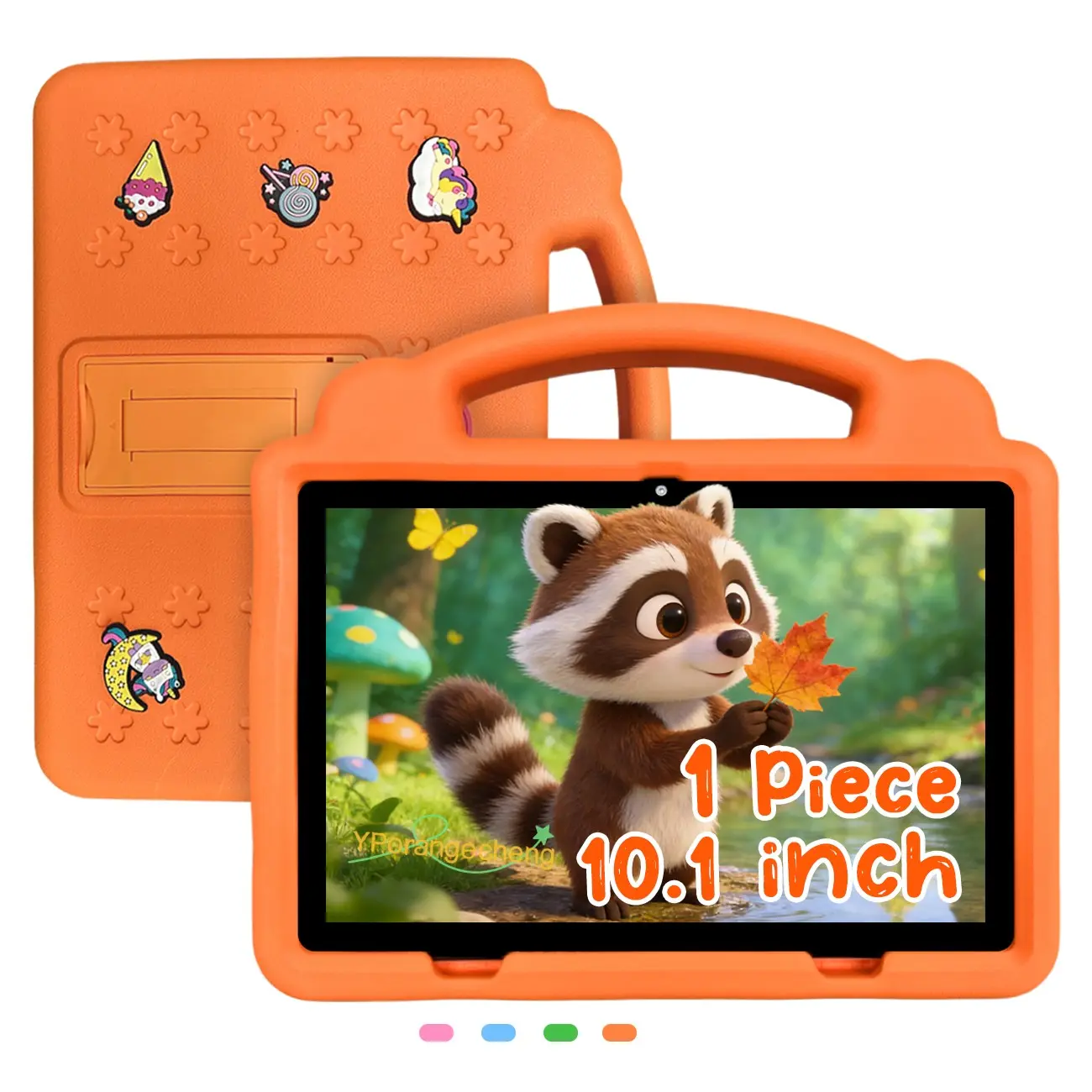 【Parent's Trusted Choice】 10.1-inch Kids Tablet for Ages 3-12, for Boys & Girls. Portable & Shockproof, Large Screen, Multiple Smart Apps, Parental Controls. Birthday & Christmas Gift. Adapter Not Included.