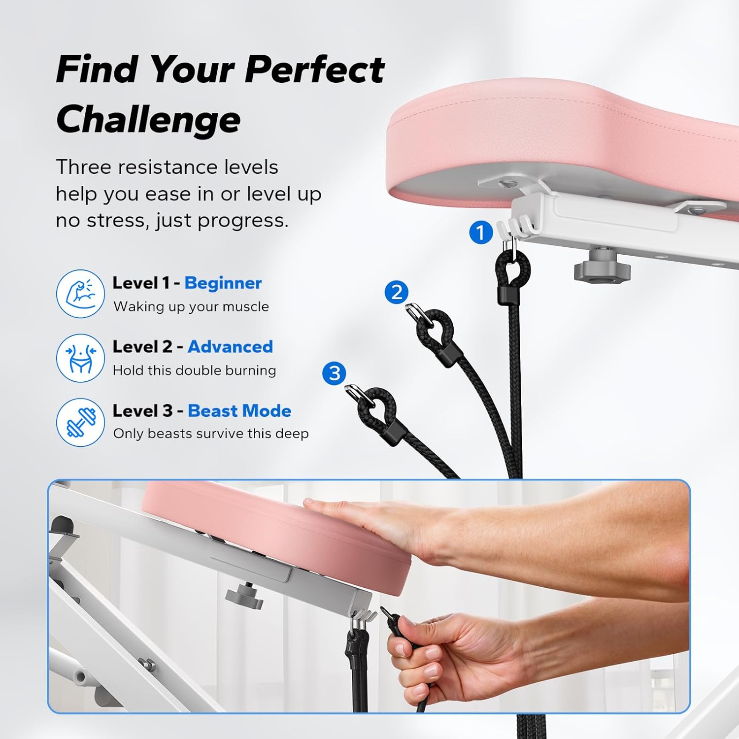 Squat Machine, 2 in 1 Squat Rowing Machine, Easy Setup & Foldable Exercise Equipment, Glute Trainer Machine, Glutes & Leg Home Workout Machine Squat Machine, 2 in 1 Squat Rowing Machine, Easy Setup & Foldable Exercise Equipment, Glute Trainer Machine, Glutes & Leg Home Workout Machine